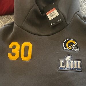 Gray Hoodie with Yellow Accents